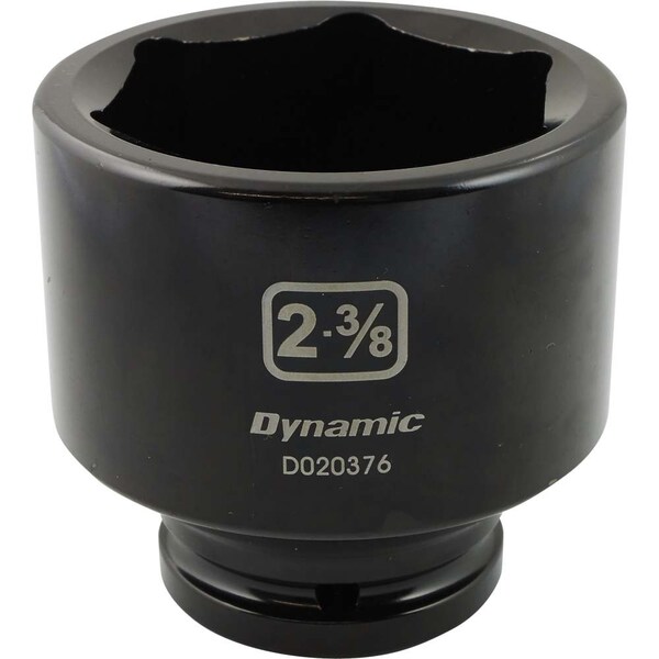 Dynamic 3/4" Drive Standard Socket, Black Phosphate, Tools 3/4" Drive 6 Point SAE, 2-3/8" Standard Length D020376 - main